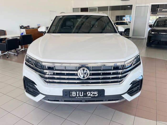2020 Volkswagen Touareg 190TDI Premium CR MY20 Four Wheel Drive Pure White