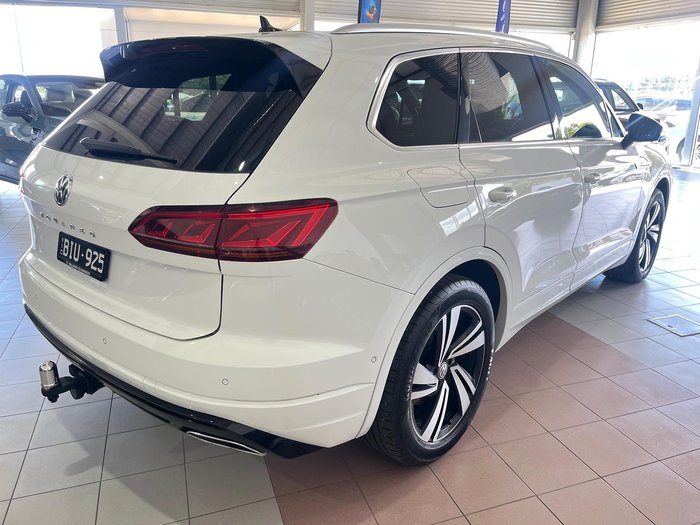 2020 Volkswagen Touareg 190TDI Premium CR MY20 Four Wheel Drive Pure White