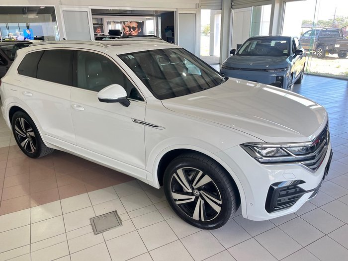 2020 Volkswagen Touareg 190TDI Premium CR MY20 Four Wheel Drive Pure White