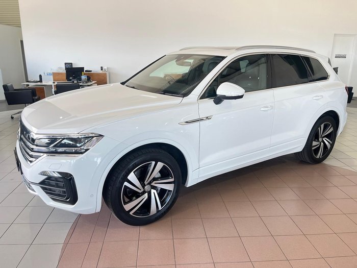 2020 Volkswagen Touareg 190TDI Premium CR MY20 Four Wheel Drive Pure White