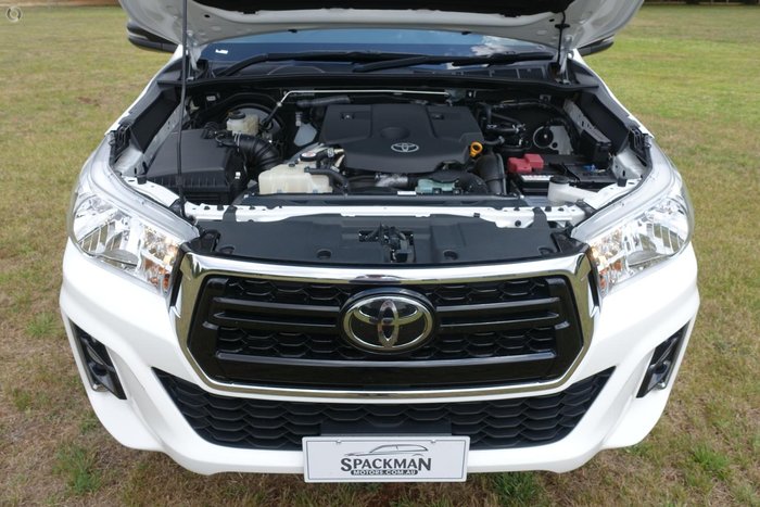 2020 Toyota Hilux SR GUN126R 4X4 Dual Range Glacier White