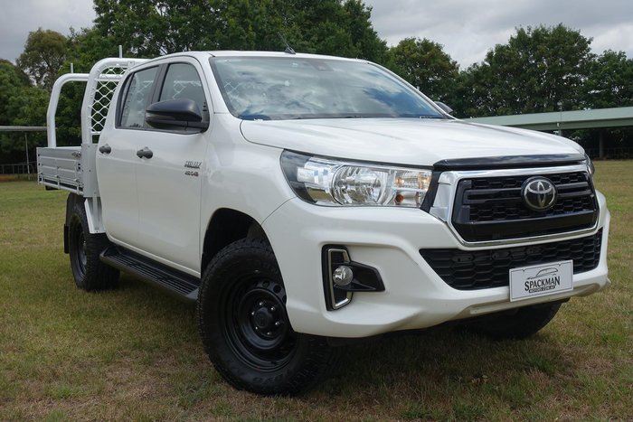 2020 Toyota Hilux SR GUN126R 4X4 Dual Range Glacier White