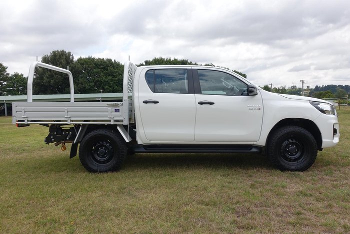 2020 Toyota Hilux SR GUN126R 4X4 Dual Range Glacier White