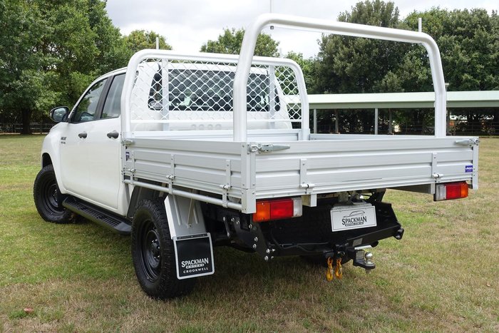 2020 Toyota Hilux SR GUN126R 4X4 Dual Range Glacier White