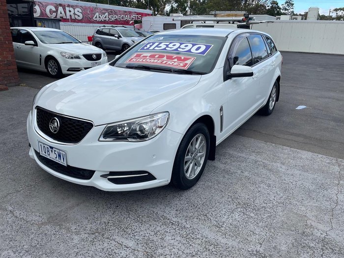 2015 Holden Commodore Evoke VF MY15 Heron White