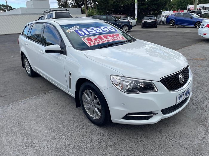 2015 Holden Commodore Evoke VF MY15 Heron White