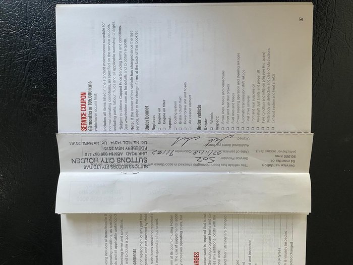 2015 Holden Commodore Evoke VF MY15 Heron White