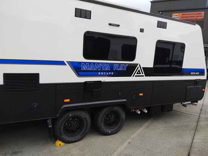 2025 New Age Caravans Manta Ray 19Ft Couples Embark My25.5 Full Composite