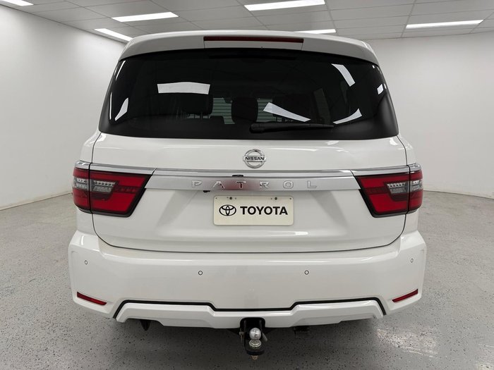 2020 Nissan Patrol Ti-L Y62 Series 5 MY20 4X4 Dual Range Moonstone White