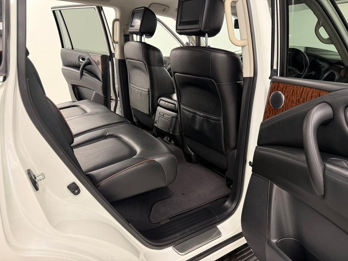 2020 Nissan Patrol Ti-L Y62 Series 5 MY20 4X4 Dual Range Moonstone White