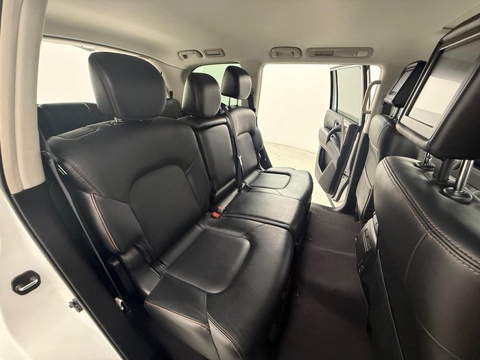 2020 Nissan Patrol Ti-L Y62 Series 5 MY20 4X4 Dual Range Moonstone White