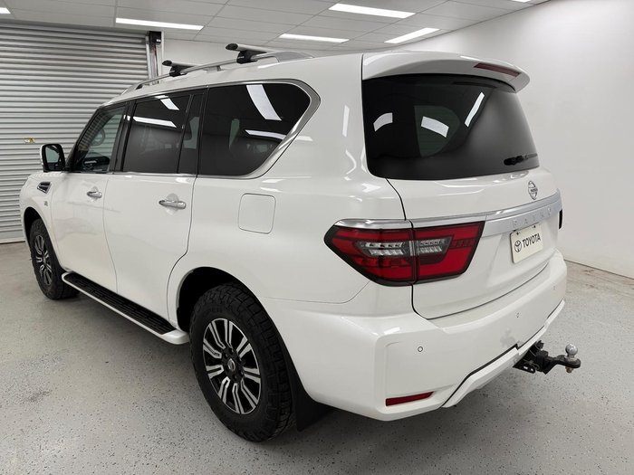 2020 Nissan Patrol Ti-L Y62 Series 5 MY20 4X4 Dual Range Moonstone White