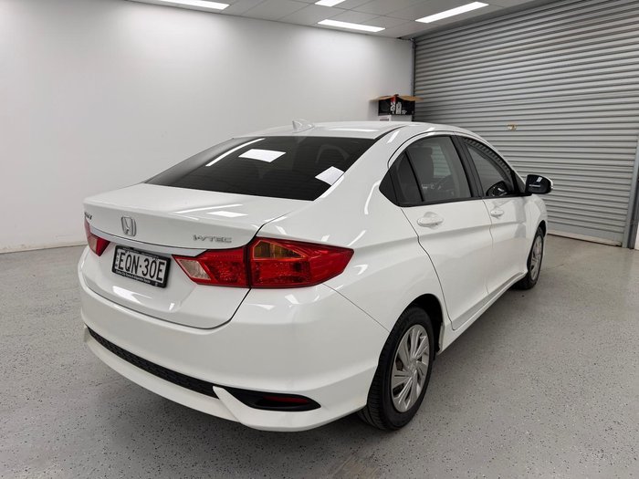 2019 Honda City VTi GM MY19 White Orchid