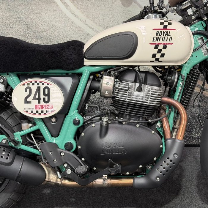 2025 Royal Enfield 2025 650CC INTERCEPTOR BEAR 650 Road White