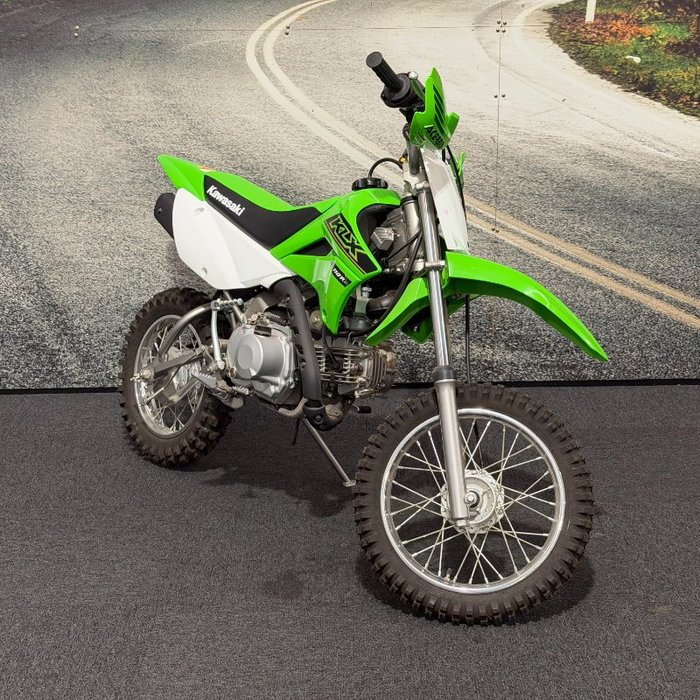 2021 Kawasaki KLX110R Green