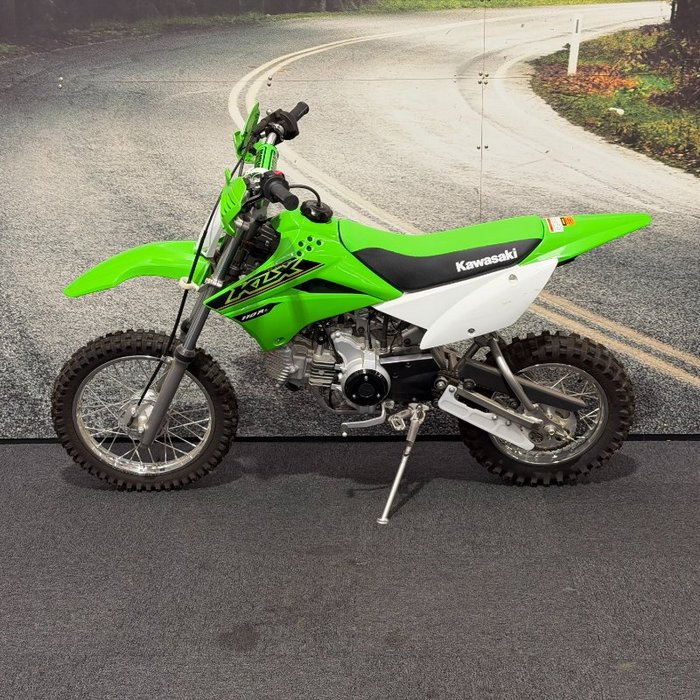 2021 Kawasaki KLX110R Green