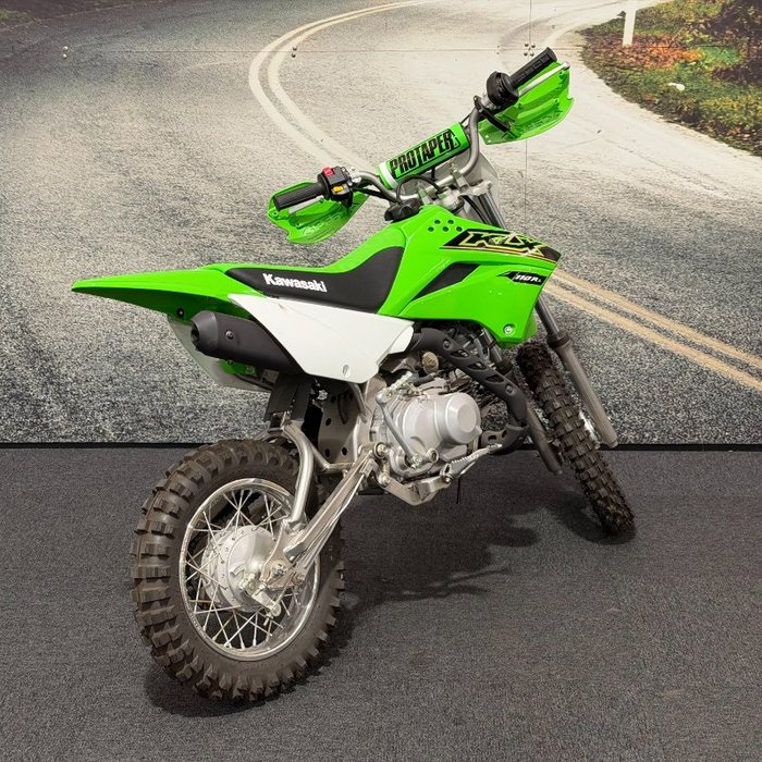 2021 Kawasaki KLX110R Green
