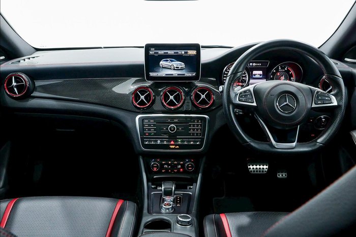 2016 Mercedes-Benz CLA-Class CLA45 AMG X117 Four Wheel Drive Cirrus White