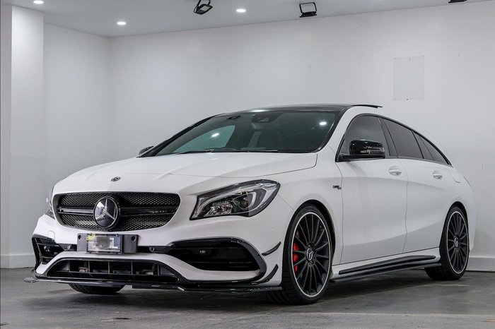 2016 Mercedes-Benz CLA-Class CLA45 AMG X117 Four Wheel Drive Cirrus White