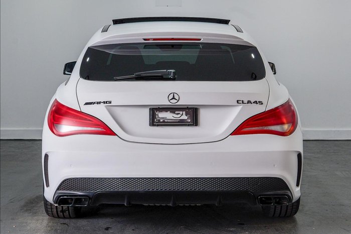 2016 Mercedes-Benz CLA-Class CLA45 AMG X117 Four Wheel Drive Cirrus White