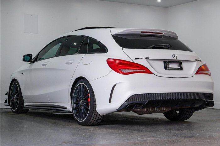2016 Mercedes-Benz CLA-Class CLA45 AMG X117 Four Wheel Drive Cirrus White