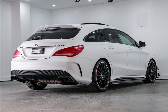 2016 Mercedes-Benz CLA-Class CLA45 AMG X117 Four Wheel Drive Cirrus White