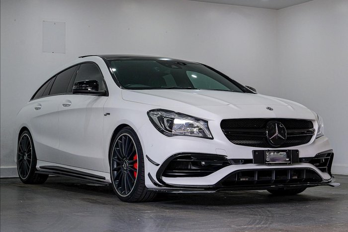 2016 Mercedes-Benz CLA-Class CLA45 AMG X117 Four Wheel Drive Cirrus White