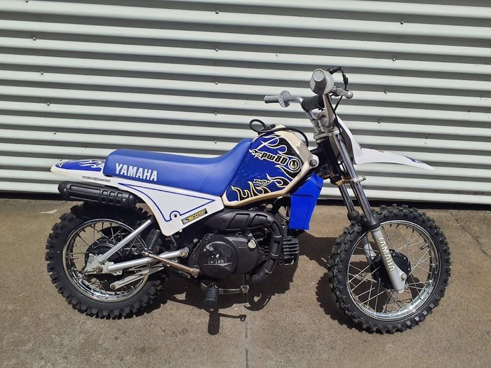 2010 Yamaha PeeWee 50 (PW50) PeeWee White