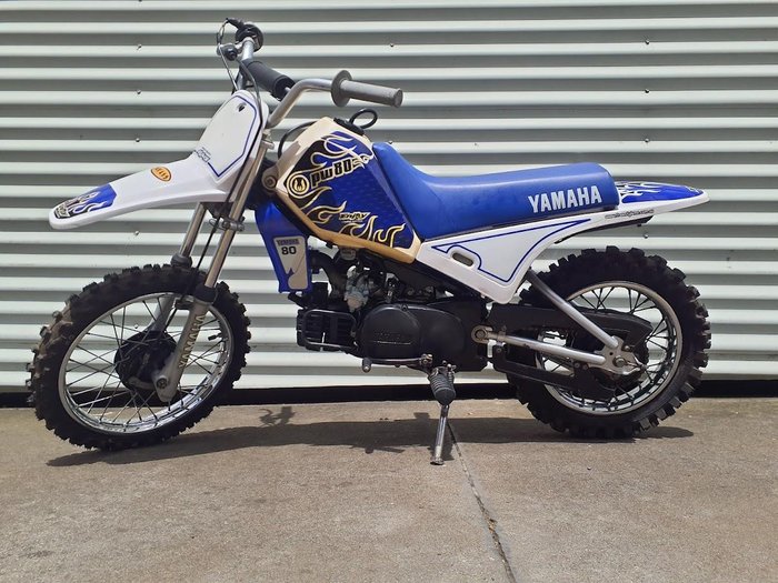 2010 Yamaha PeeWee 50 (PW50) PeeWee White