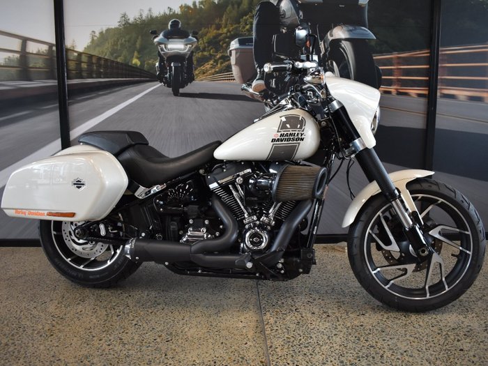 2022 Harley-davidson FLSB SPORT GLIDE (107) WHITE SAND PEARL