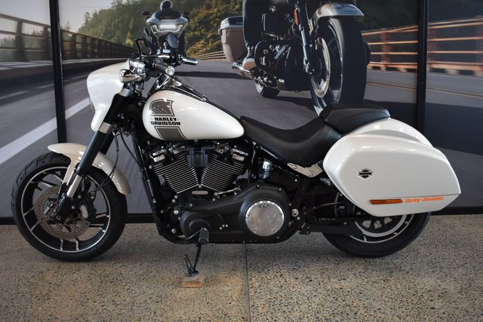 2022 Harley-davidson FLSB SPORT GLIDE (107) WHITE SAND PEARL