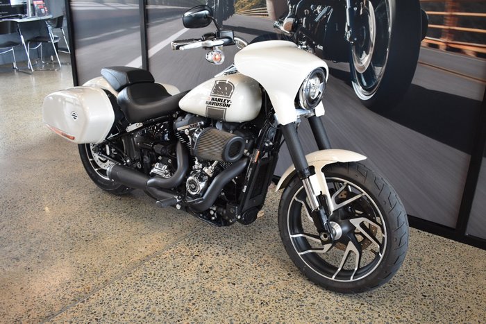 2022 Harley-davidson FLSB SPORT GLIDE (107) WHITE SAND PEARL