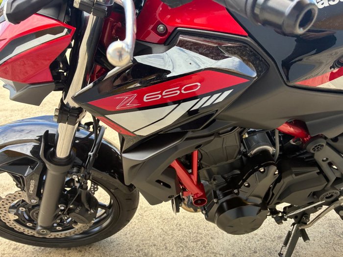 2023 Kawasaki Z650L (LAMS) Red