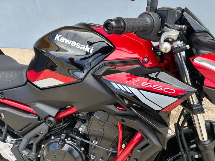 2023 Kawasaki Z650L (LAMS) Red