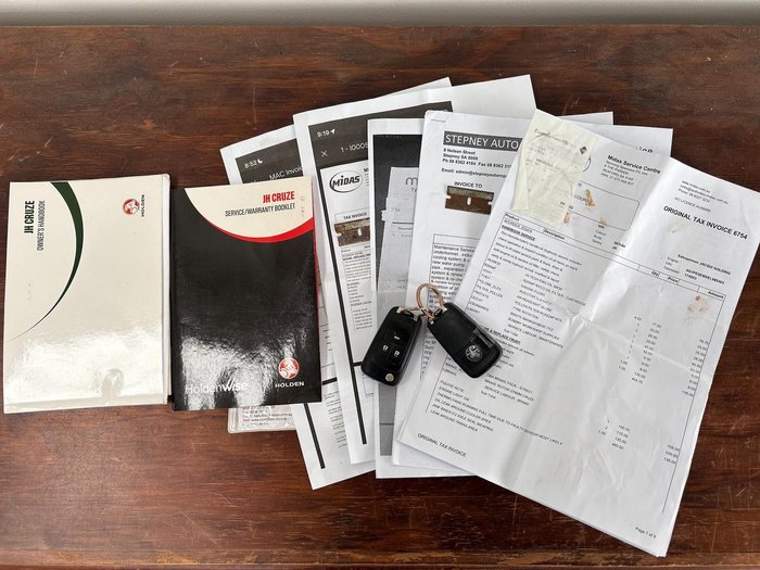 2014 Holden Cruze Z-Series JH Series II MY14 Prussian Steel