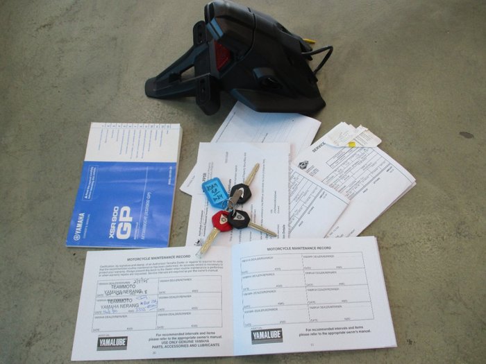 2024 Yamaha XSR900GP (MTM890ASP) RED/WHITE