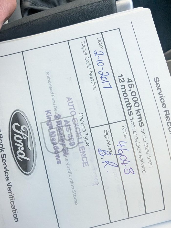 2012 Ford Territory TS SZ Brown