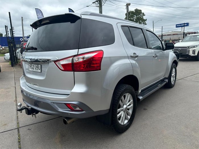 2017 Isuzu MU-X LS-T MY17 4X4 Dual Range Titanium Silver