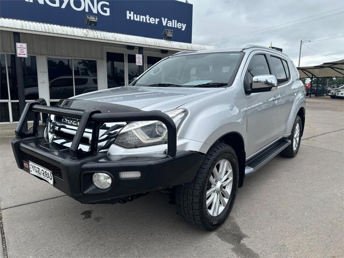 2017 Isuzu MU-X LS-T MY17 4X4 Dual Range Titanium Silver