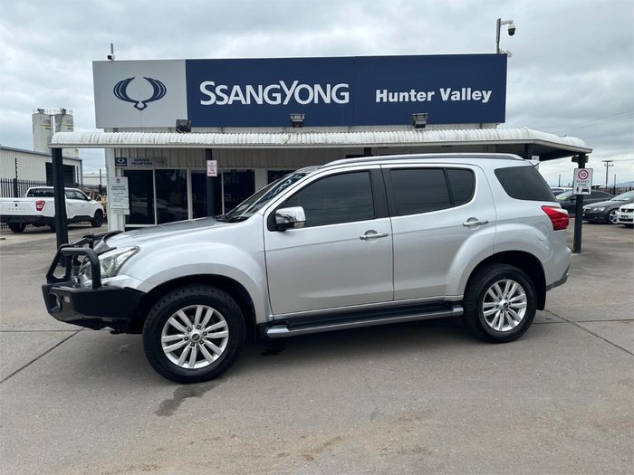 2017 Isuzu MU-X LS-T MY17 4X4 Dual Range Titanium Silver