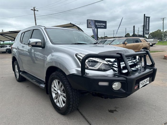 2017 Isuzu MU-X LS-T MY17 4X4 Dual Range Titanium Silver