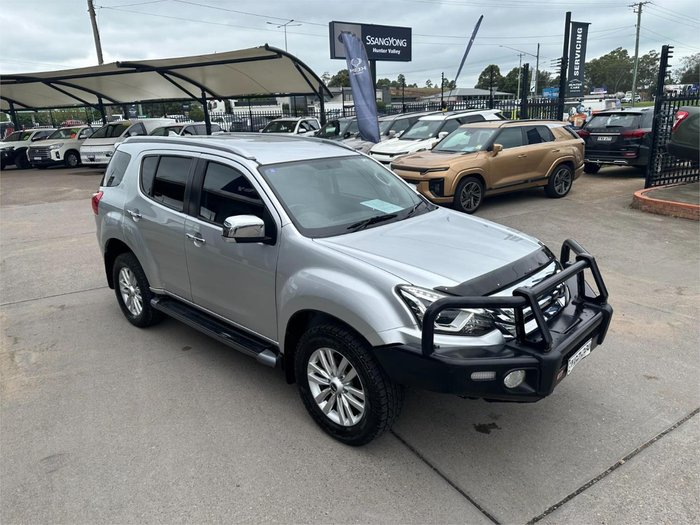 2017 Isuzu MU-X LS-T MY17 4X4 Dual Range Titanium Silver