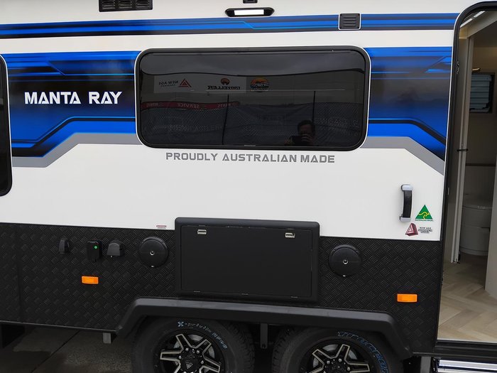 2026 New Age Caravans Manta Ray 18Ft Couples My26 Full Composite Brand New Layout