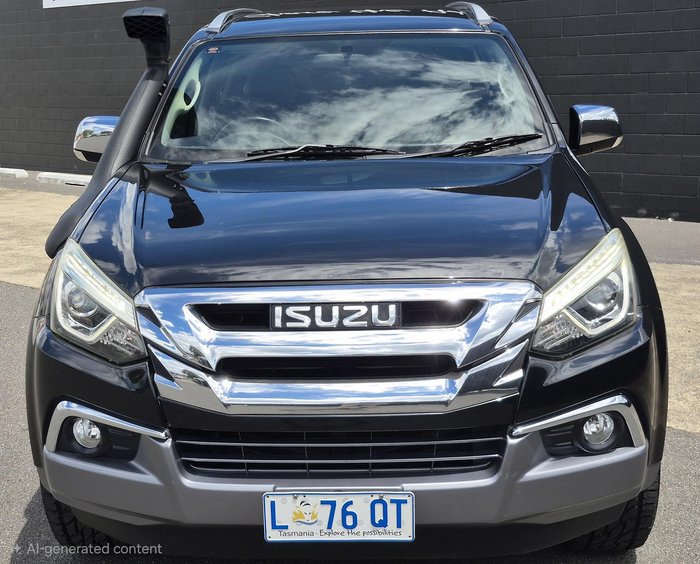 2017 Isuzu MU-X LS-T MY17 4X4 Dual Range Cosmic Black