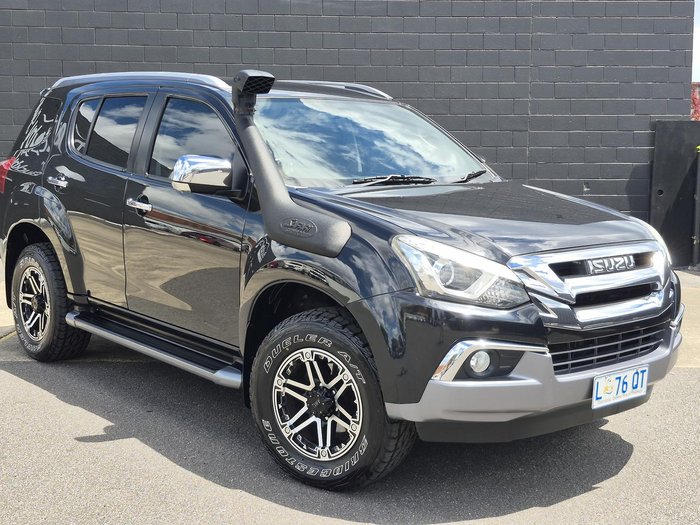 2017 Isuzu MU-X LS-T MY17 4X4 Dual Range Cosmic Black
