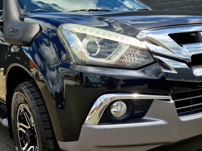 2017 Isuzu MU-X LS-T MY17 4X4 Dual Range Cosmic Black