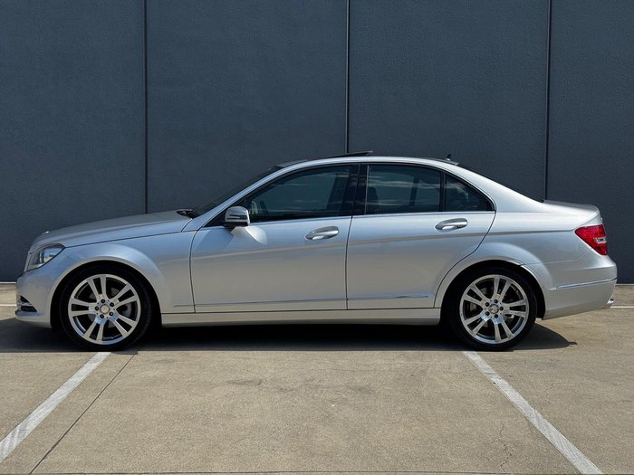 2012 Mercedes-Benz C-Class C250 BlueEFFICIENCY Avantgarde W204 MY12 Palladium silver