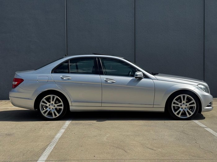 2012 Mercedes-Benz C-Class C250 BlueEFFICIENCY Avantgarde W204 MY12 Palladium silver