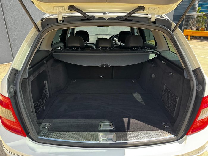 2010 Mercedes-Benz C-Class C200 CGI Classic W204 MY10 Alabaster White