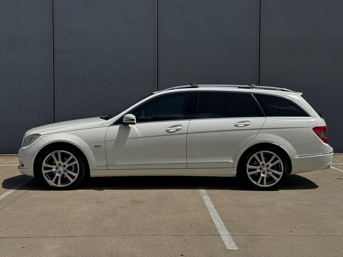 2010 Mercedes-Benz C-Class C200 CGI Classic W204 MY10 Alabaster White